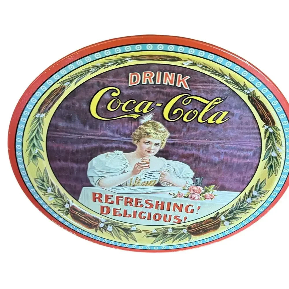 Vintage Coca-cola 75 years Tray #34936